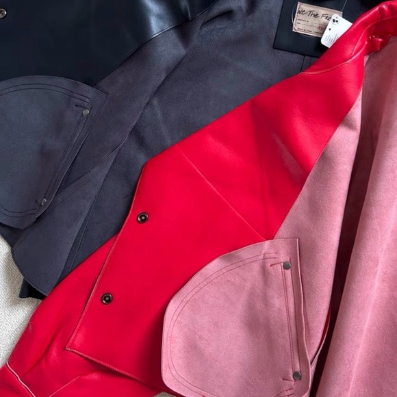 FREE PEOPLE We The Free Alexis Vegan Leather Jacket - Picture 6 of 9